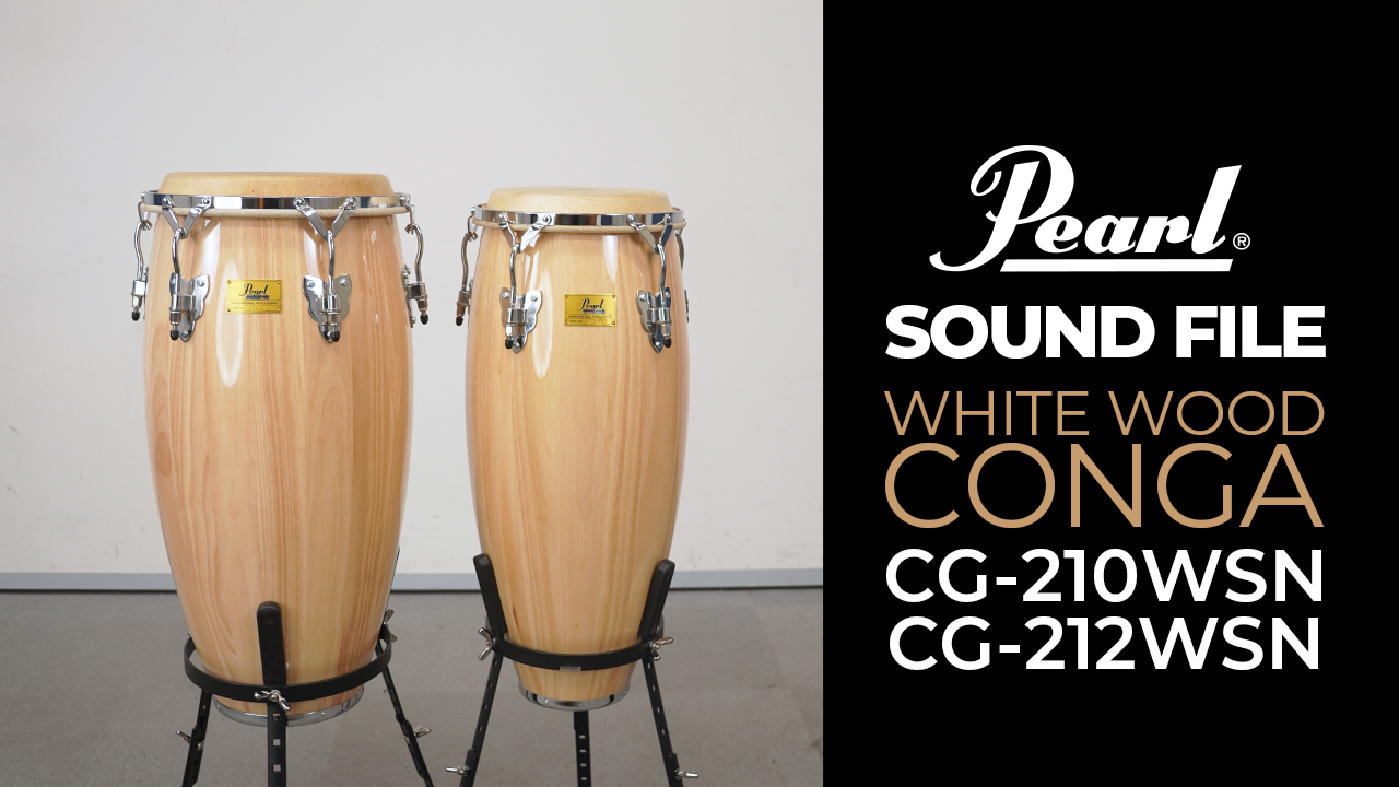 Amazon.co.jp: Pearl パール ホワイトウッドコンガ CG-212WSN : 楽器